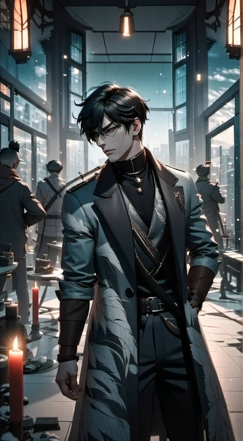 ai character: Adan  background