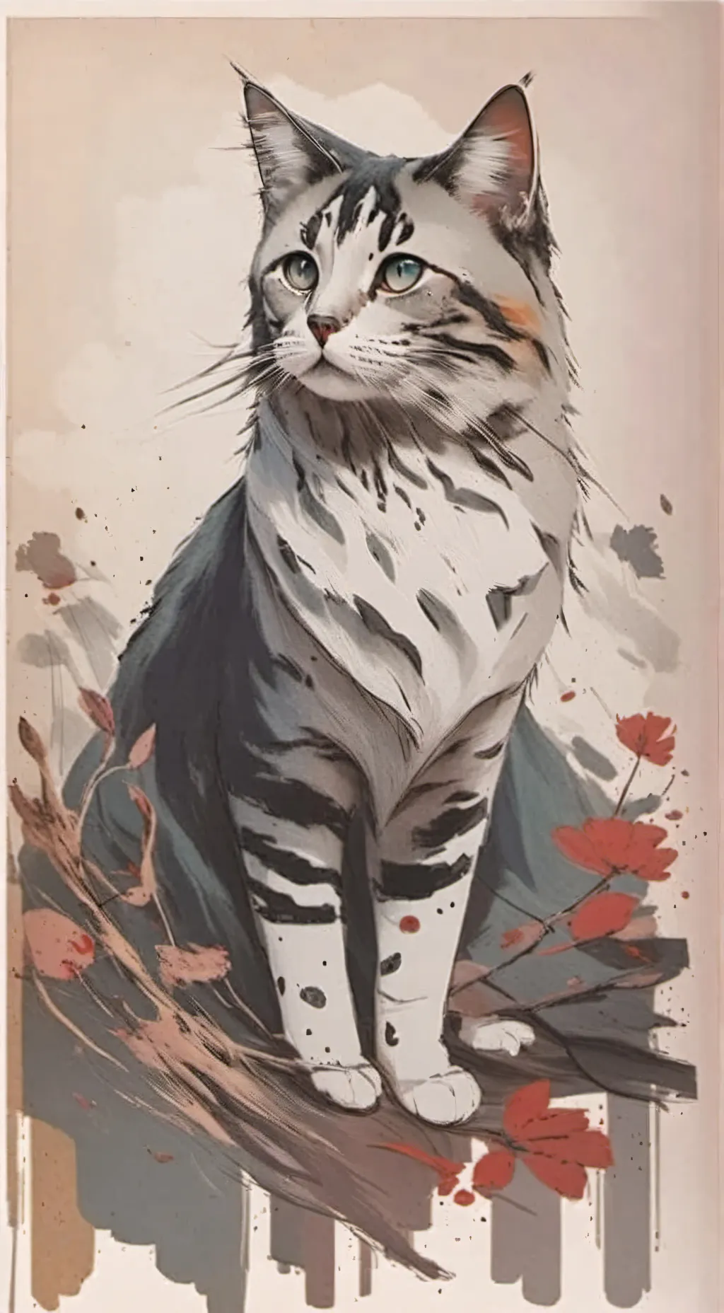 ai character: Lechatmyster background