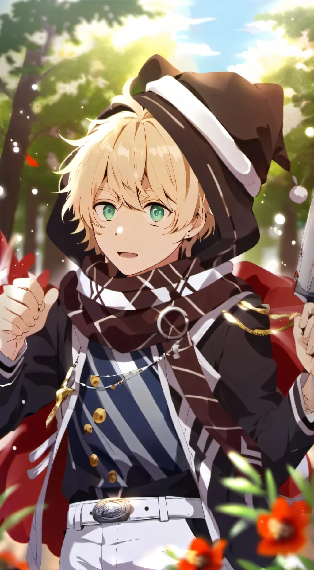 ai character: Aiden  background