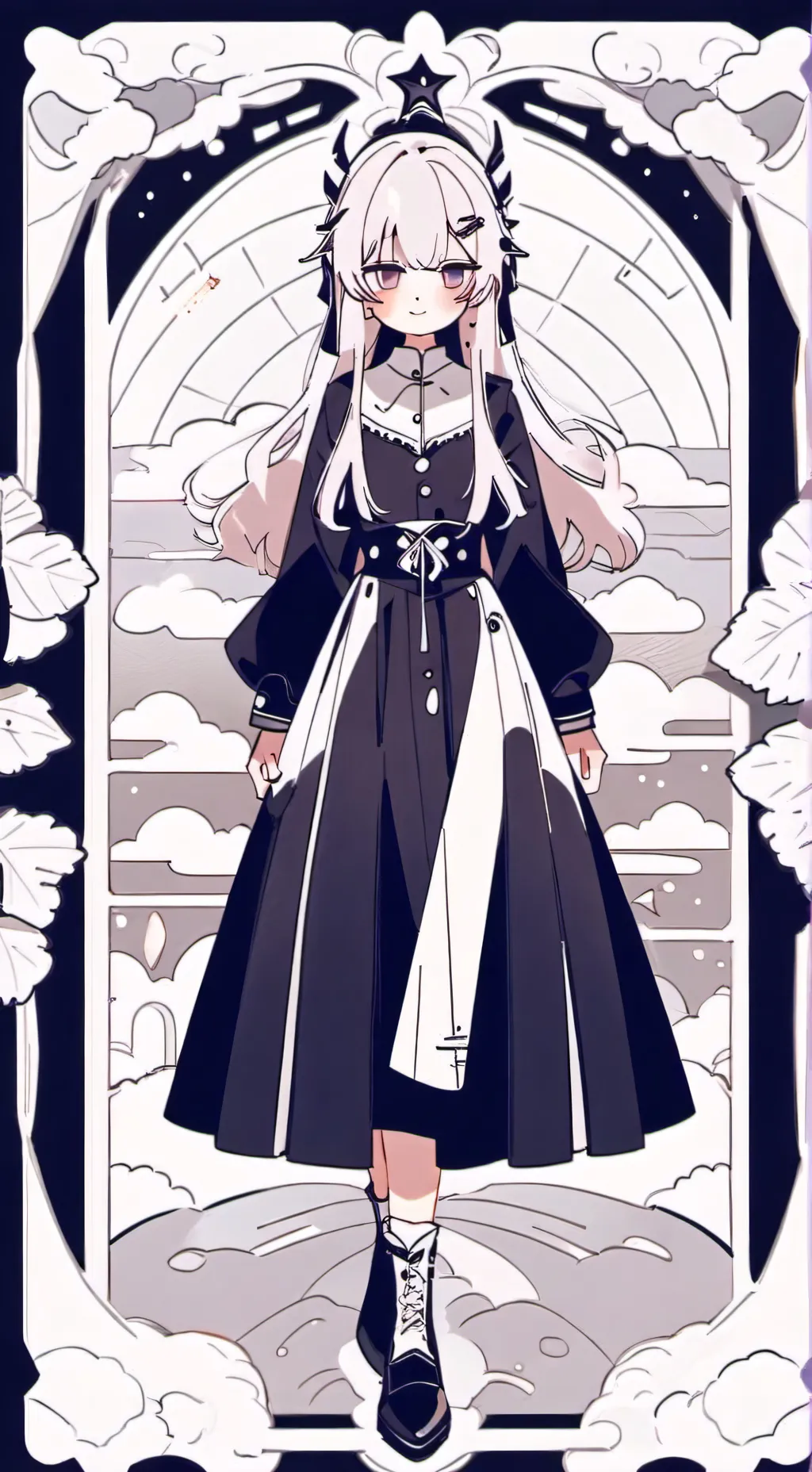 ai character: MY OCS!  background