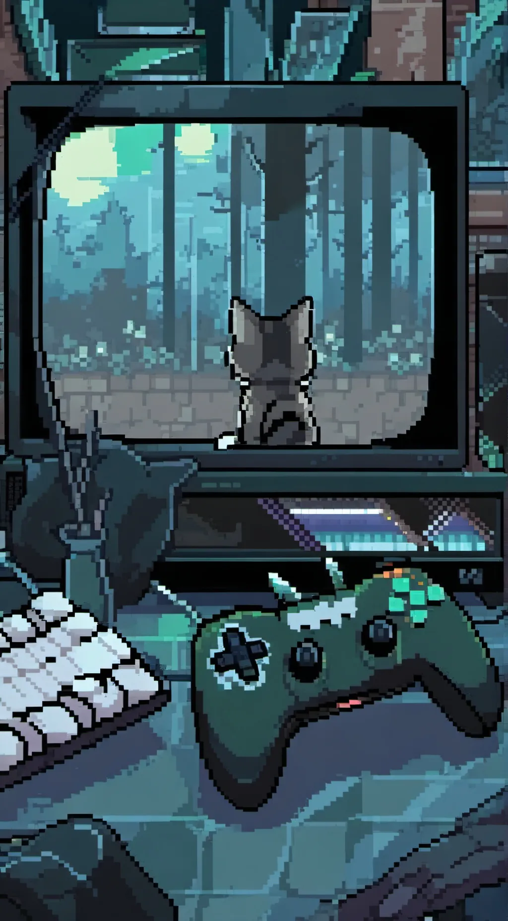 ai character: 𝗧𝗵𝗲 𝗩𝗶𝗱𝗲𝗼 𝗚𝗮𝗺𝗲👾 background