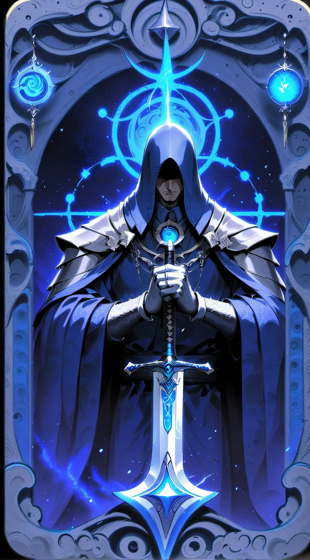 ai character: JJK X YAN SIM background