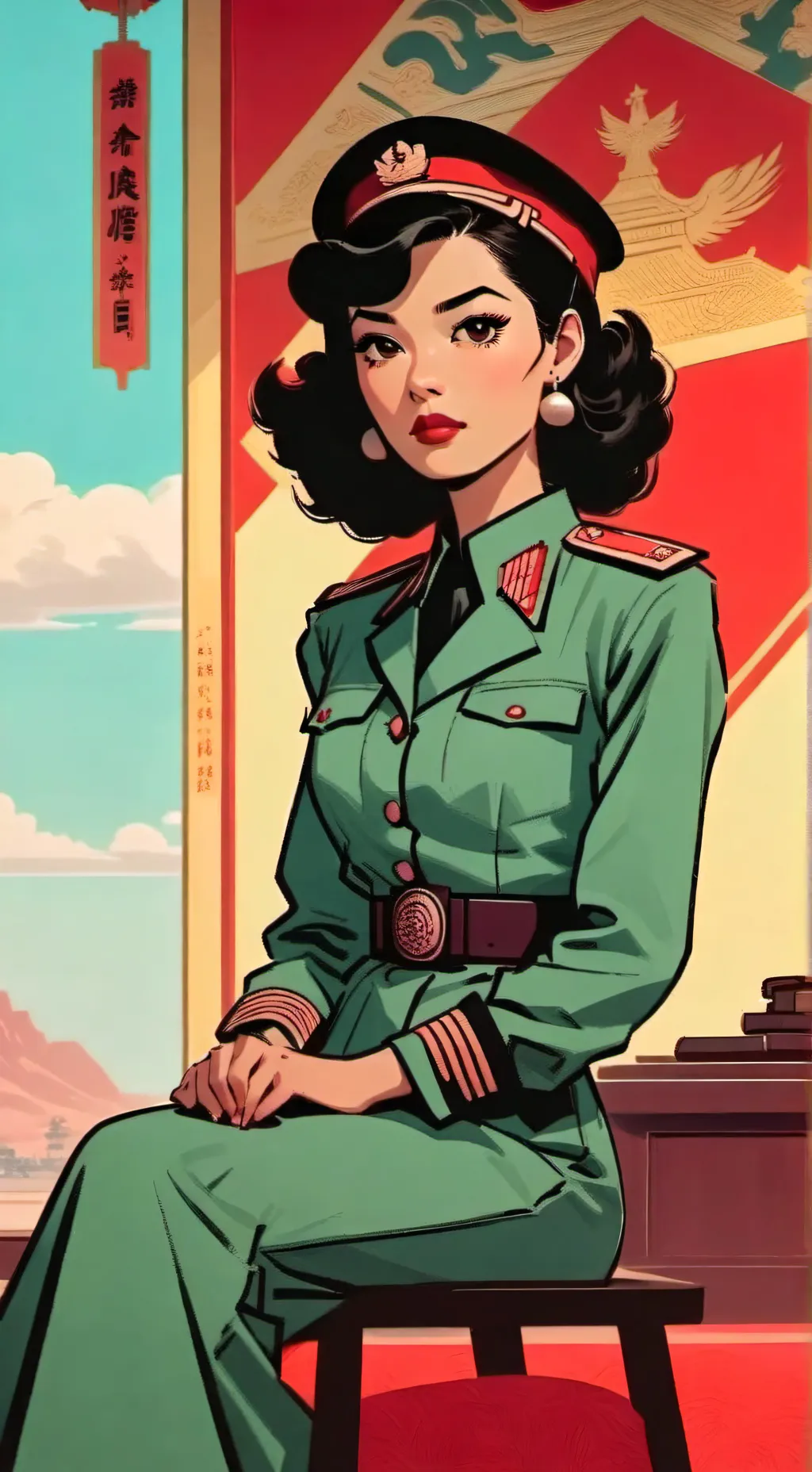 ai character: Mary Hanxiang background