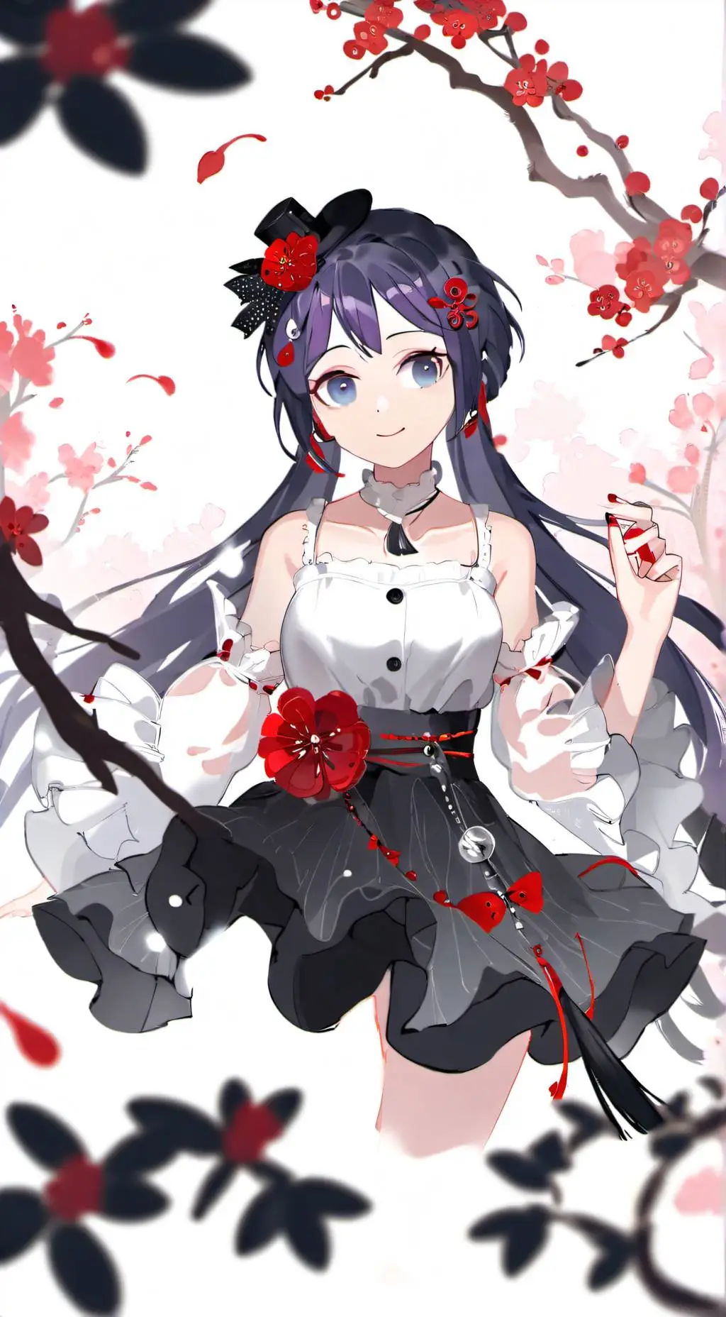 ai character: Mita  background