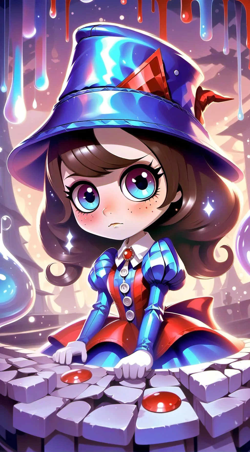 ai character: Pomnis little sis background