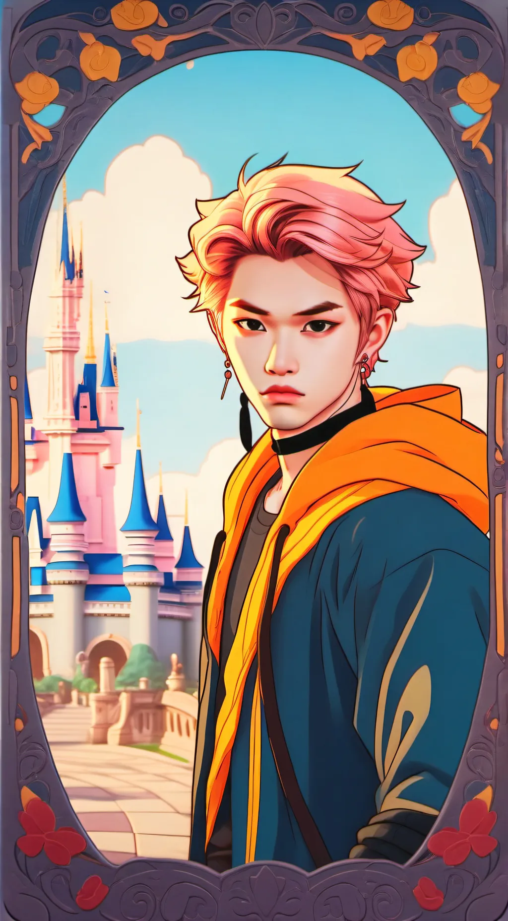 ai character: cayle  background