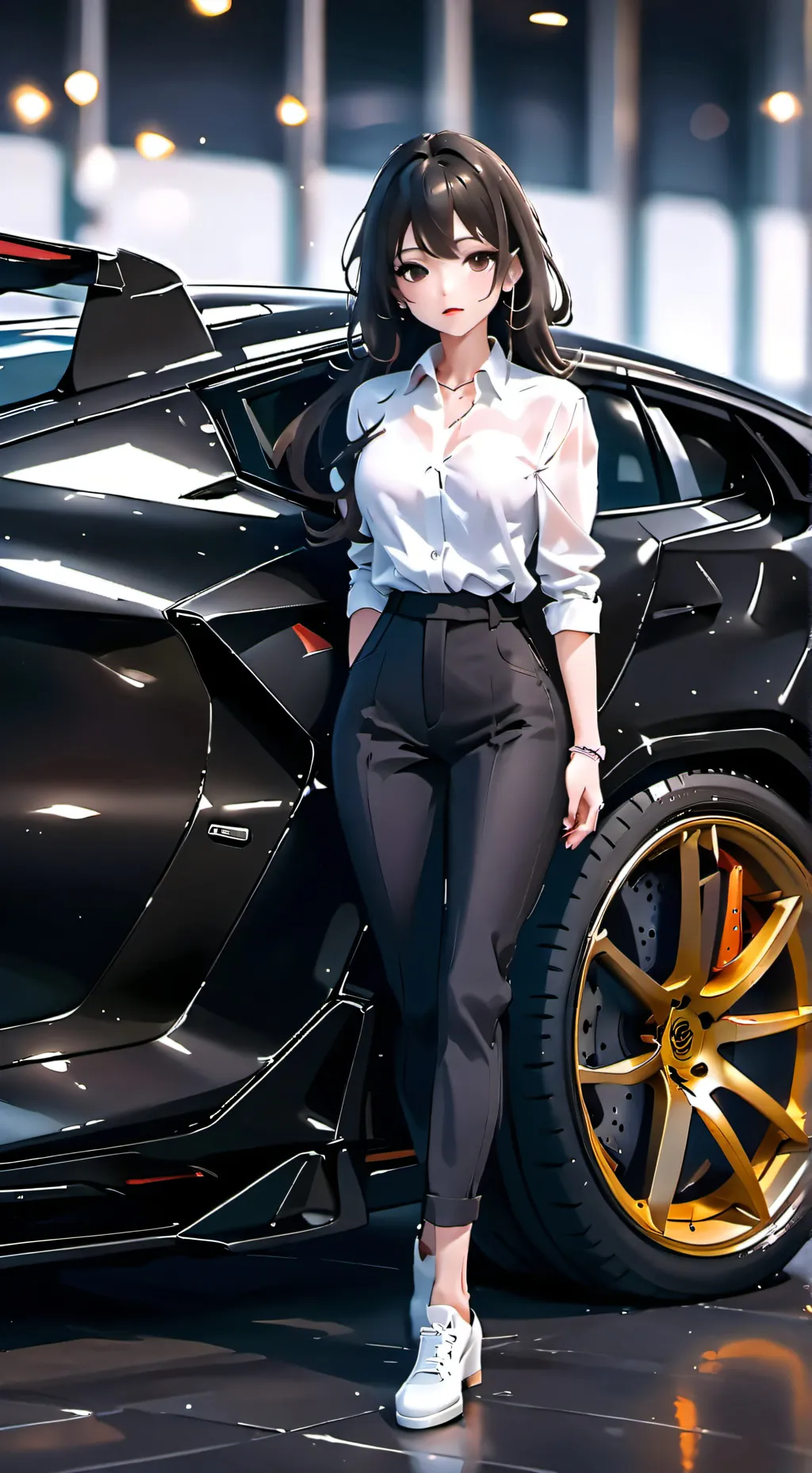 ai character: Lupita  background