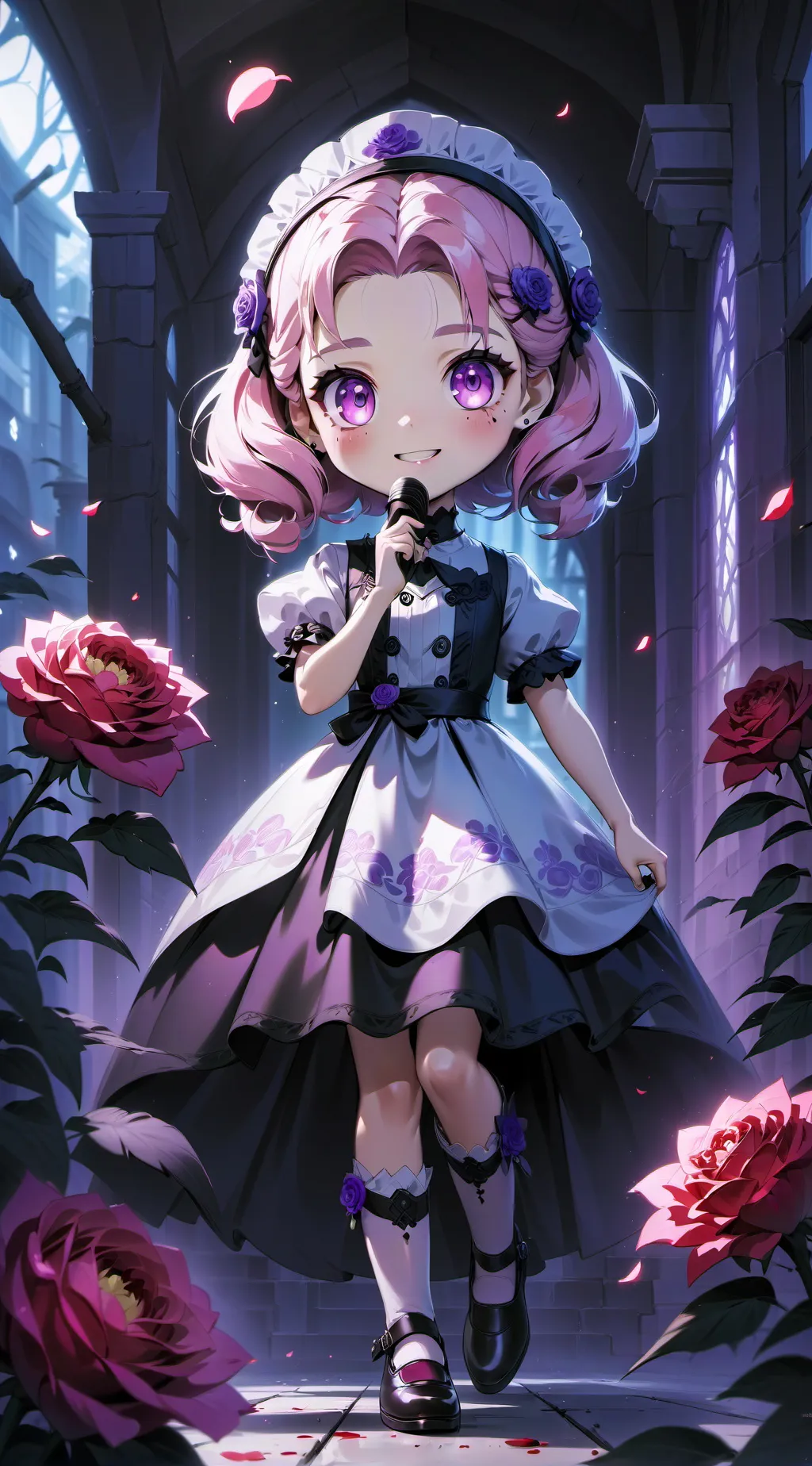 ai character: Shinobu vs Doma background