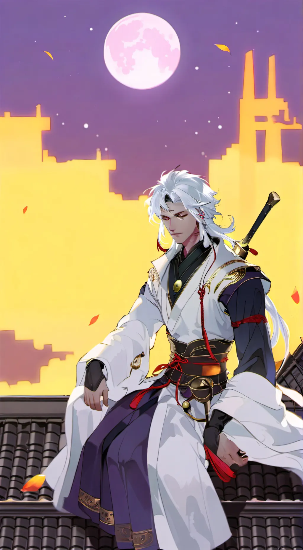 ai character: Leon MoonBane background