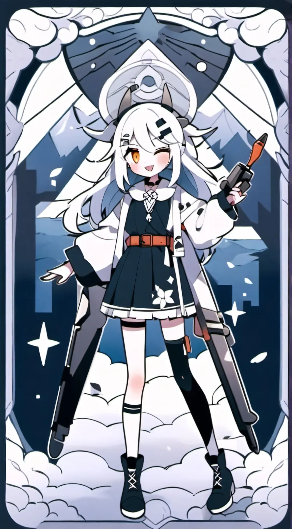 ai character: mha  background