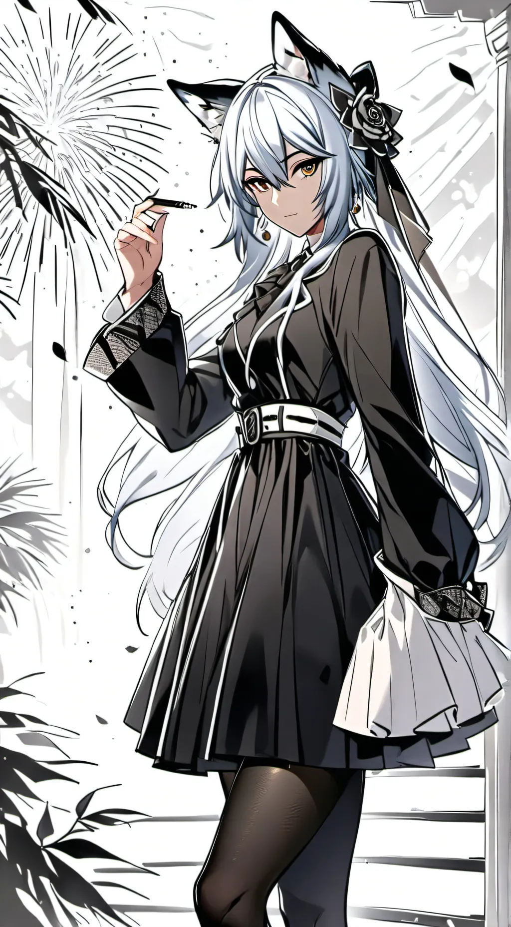 ai character: Lyra background