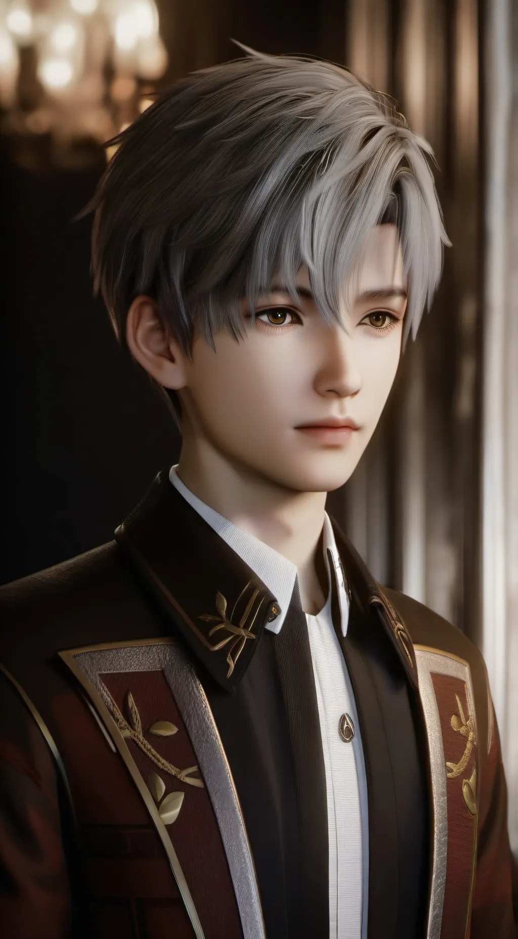 ai character: Xavier  background