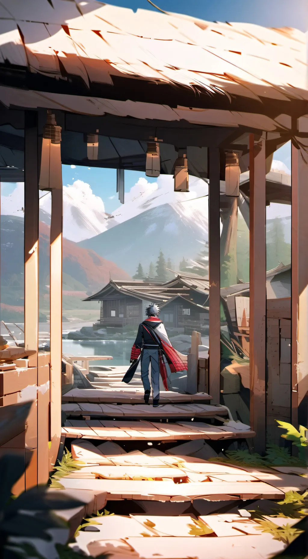 ai character: Tu hermano menor❄️ background