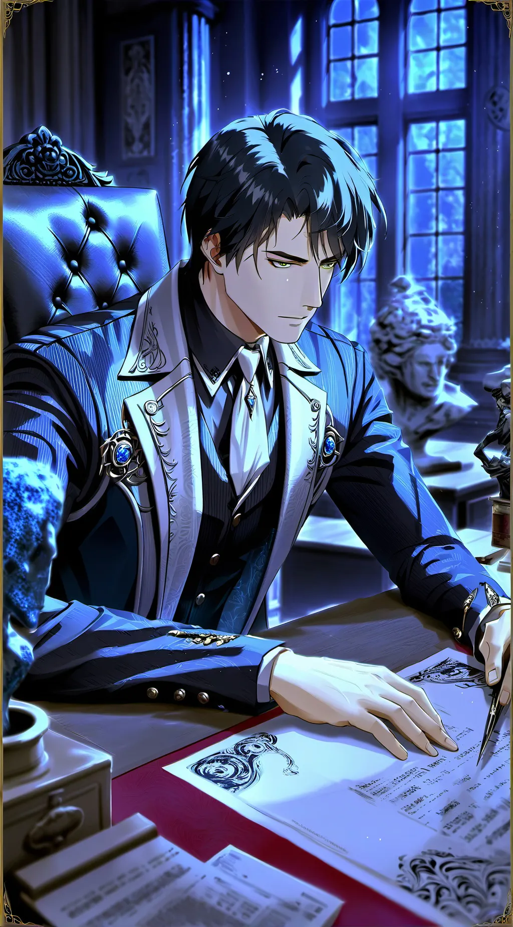 ai character: Alex background