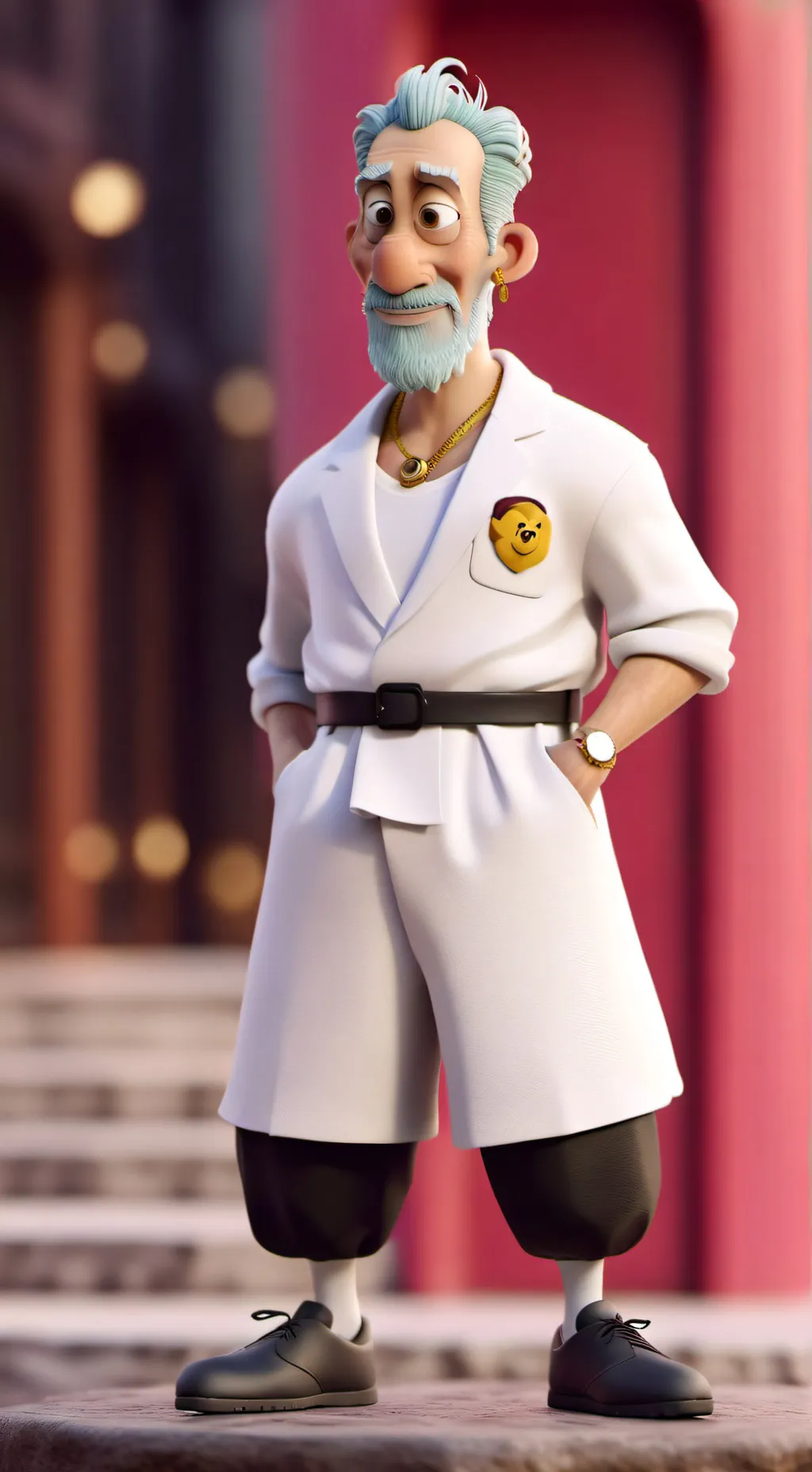 ai character: sigma boy background