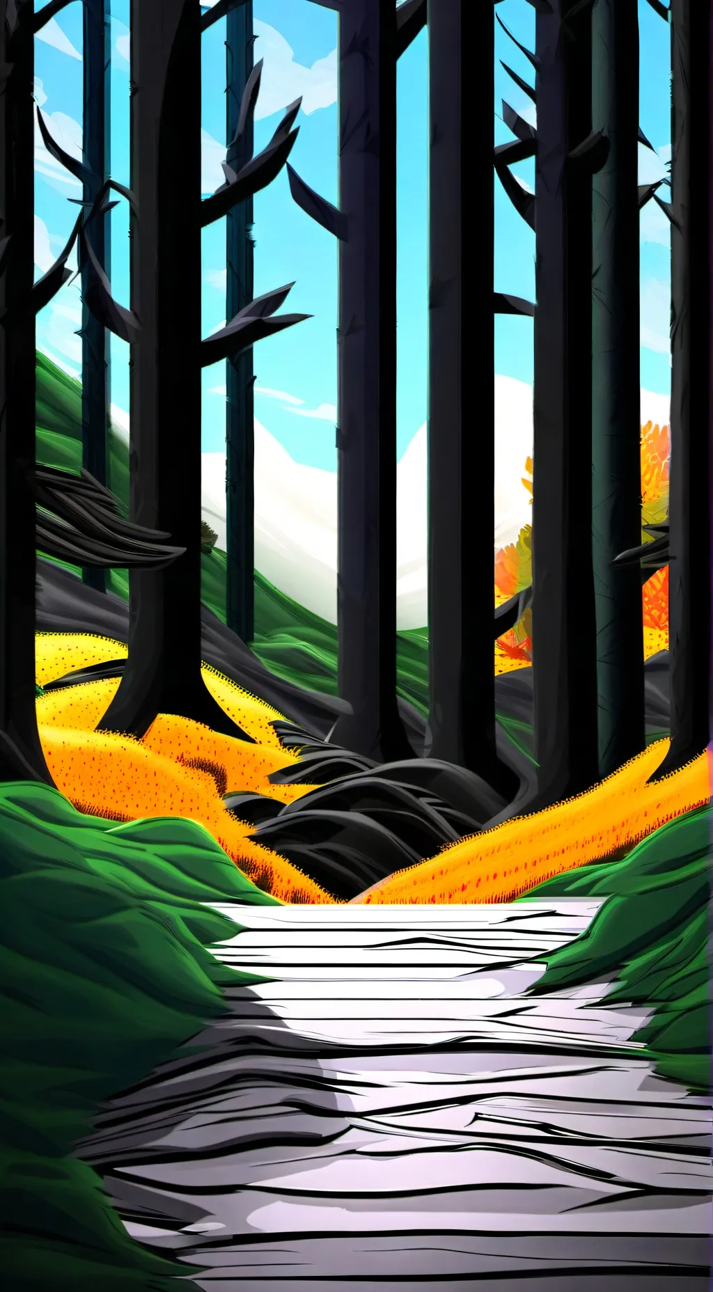 ai character: Dandy's world 🌍✨! background