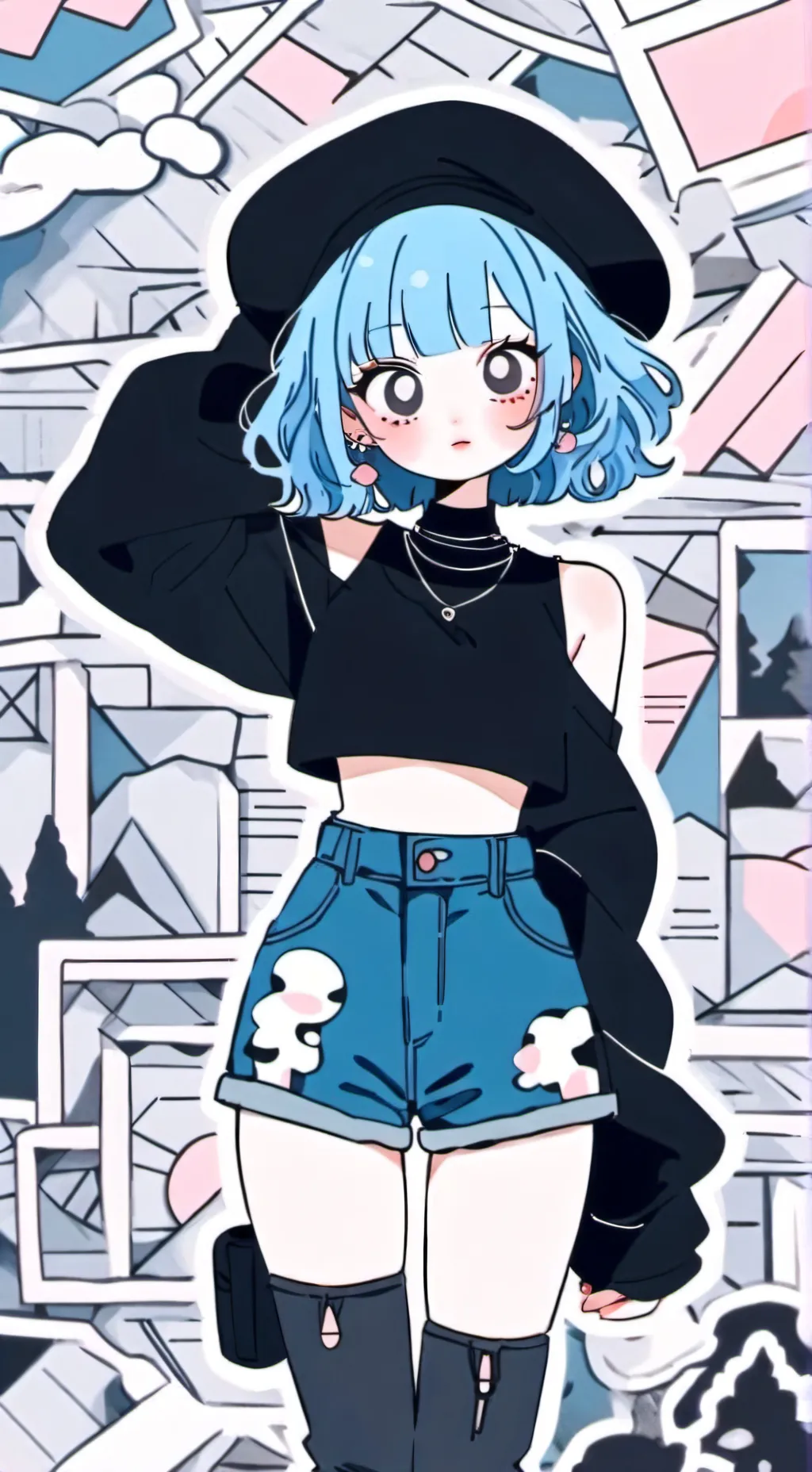 ai character: The mafia nanny background