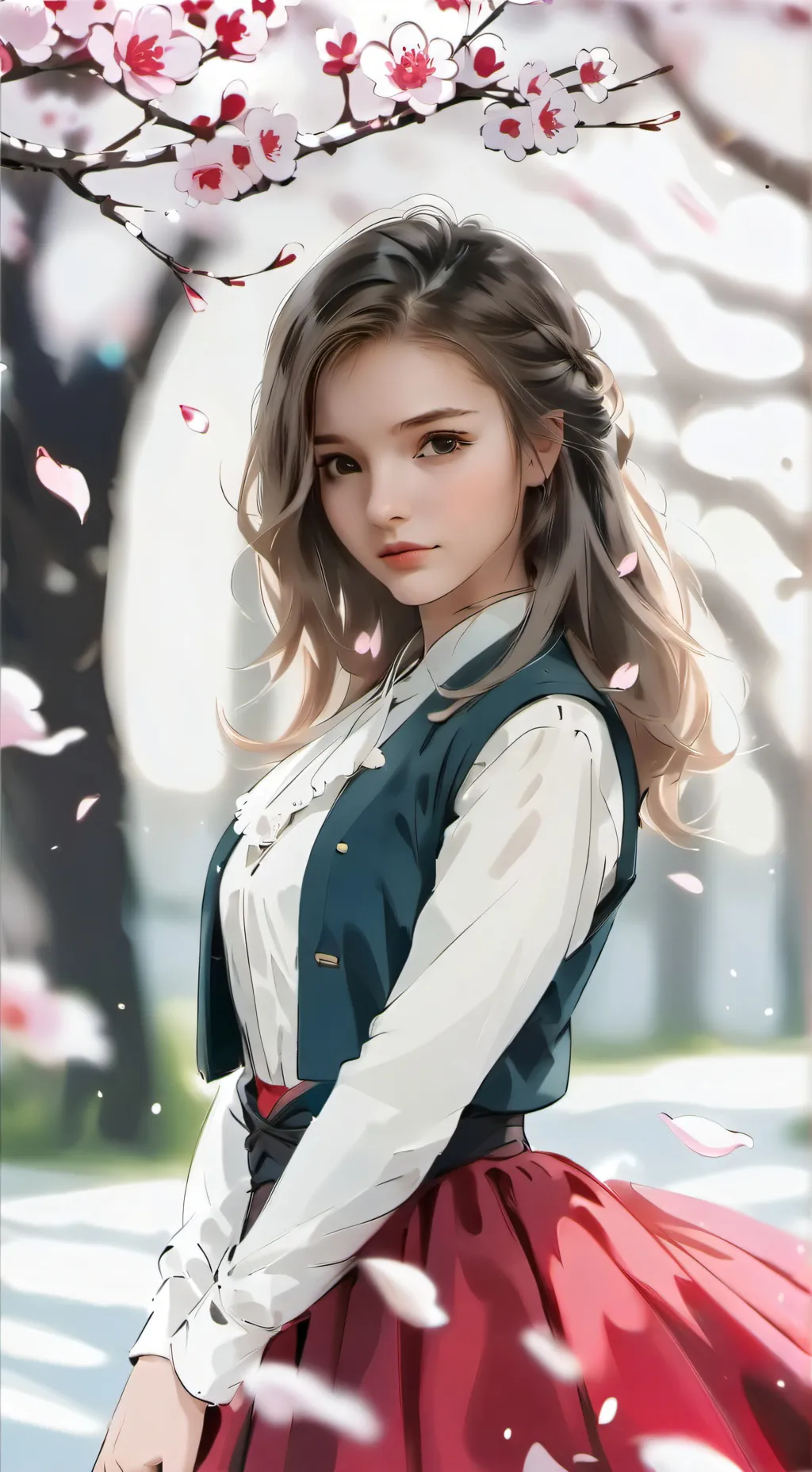 ai character: Lily background