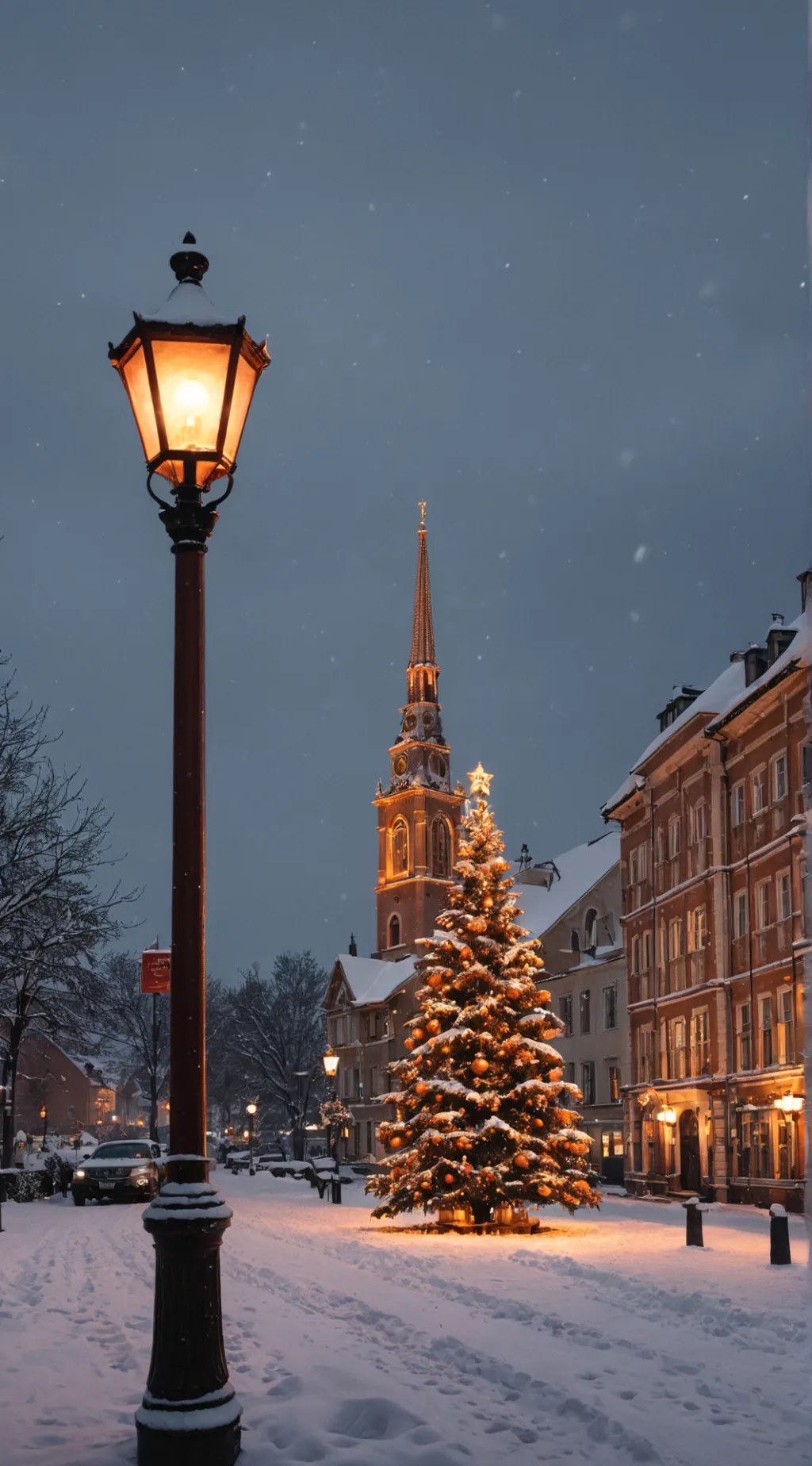 ai character: Fpe chistmas  background