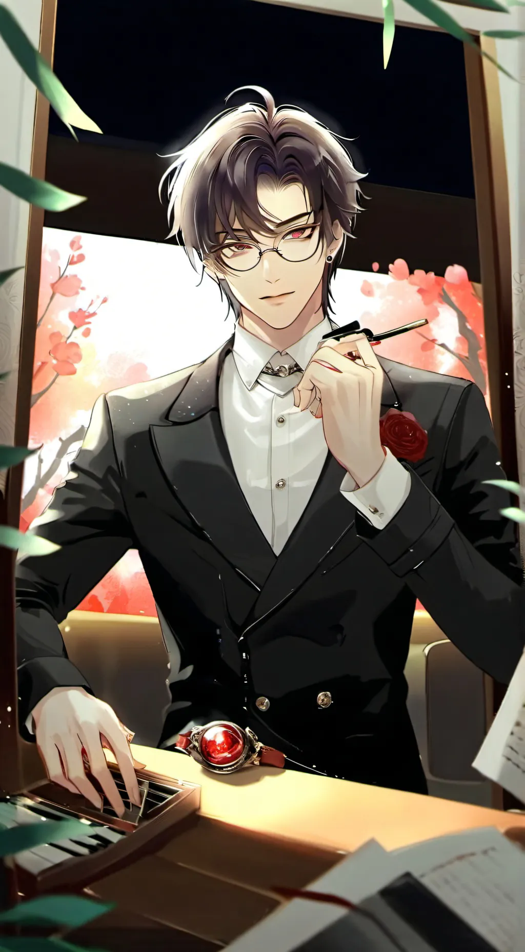 ai character: levi background