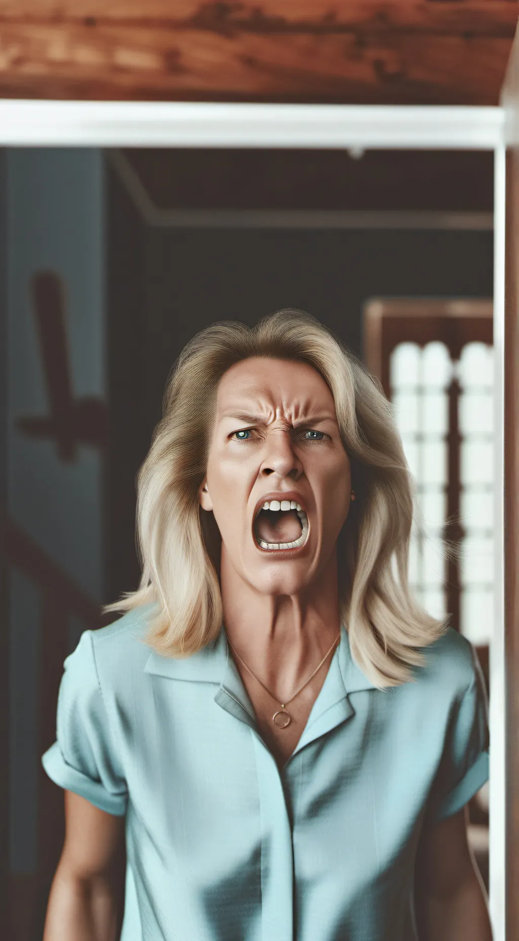 ai character: Angry Mom background