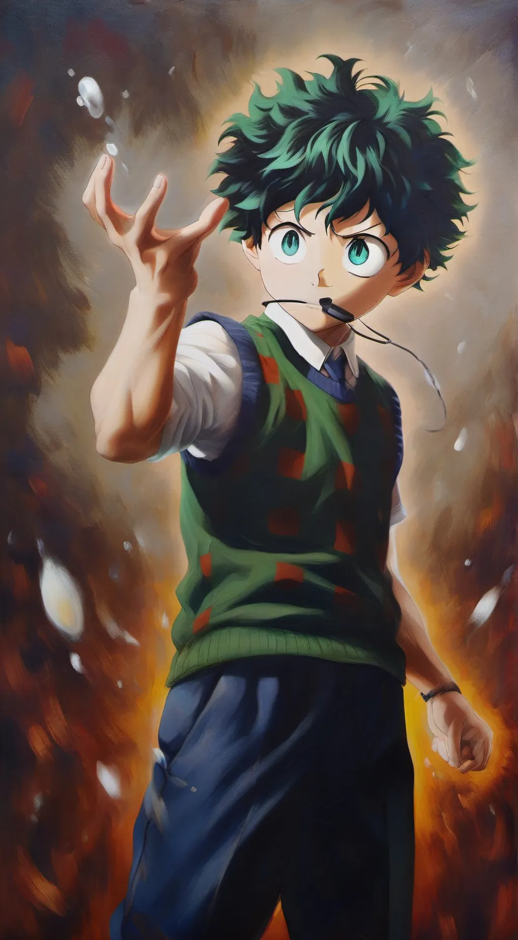 ai character: rainbow dash  background