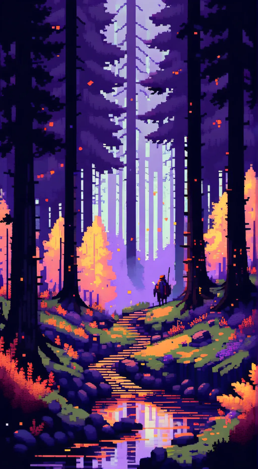 ai character: PJO poky background