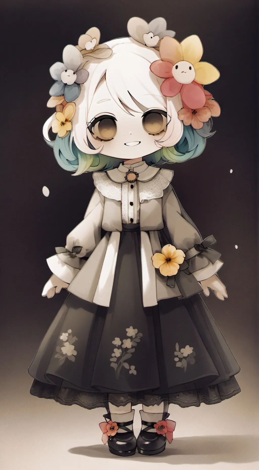 ai character: Dandys World background