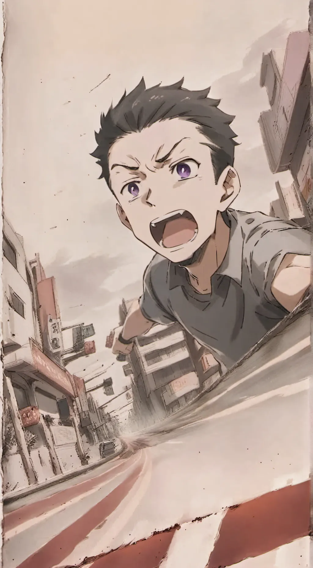 ai character: road rage background