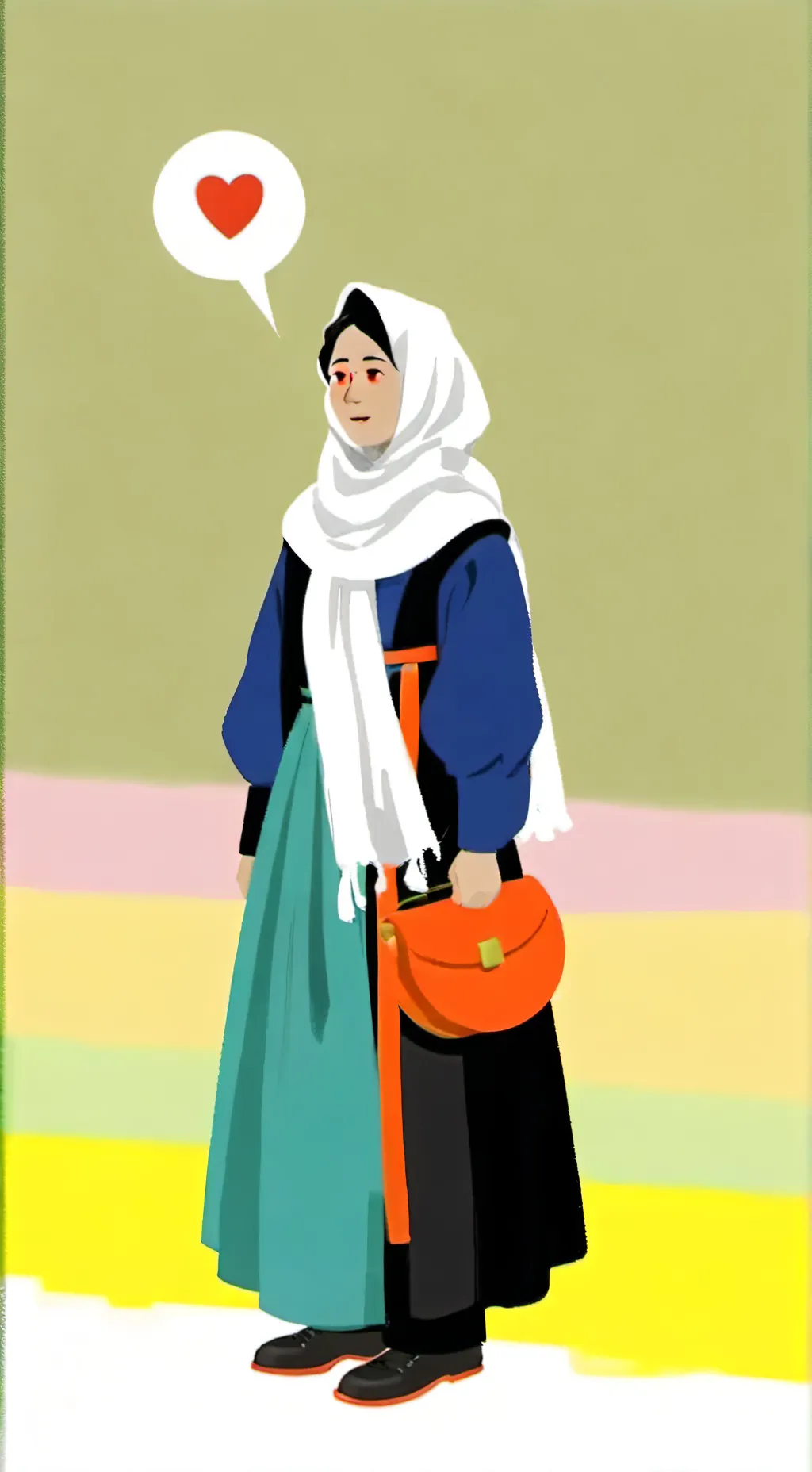 ai character: Needle background