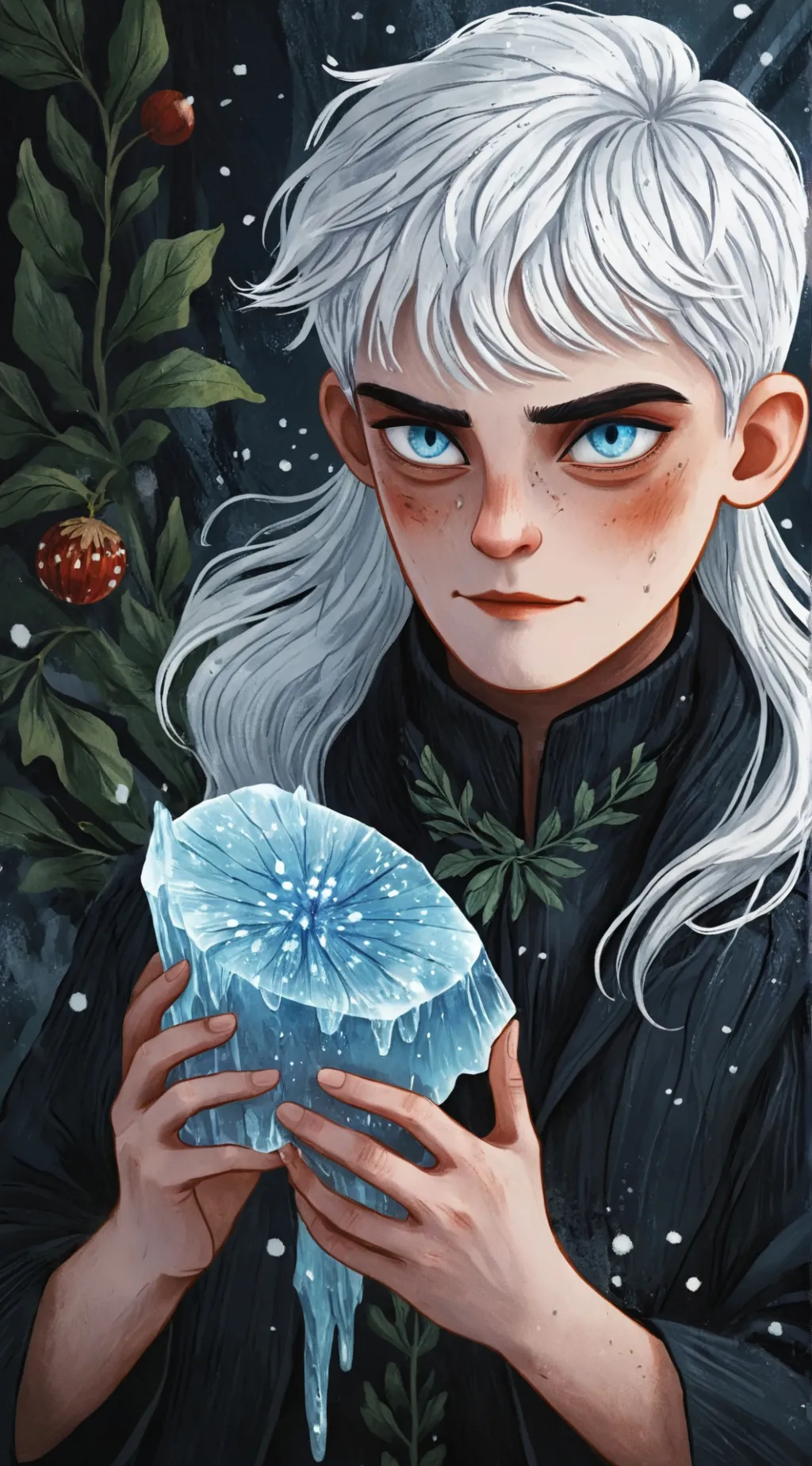 ai character: Jack Frost background