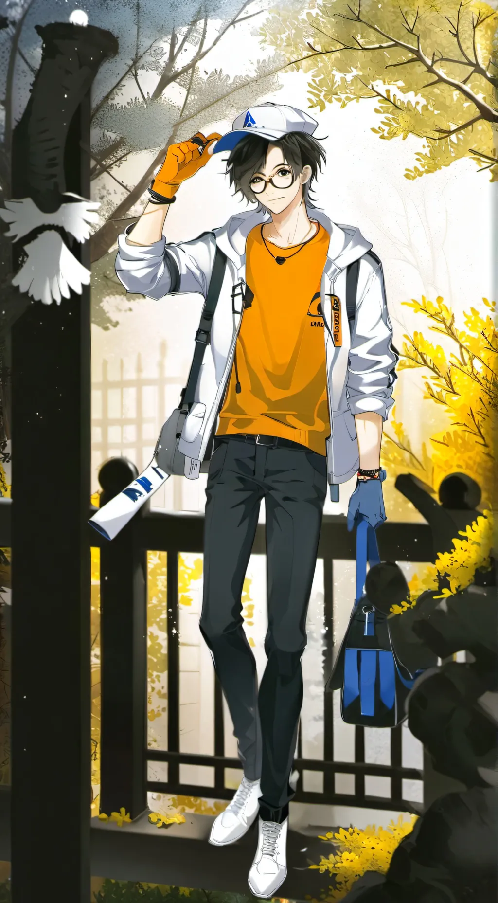 ai character: Diego background