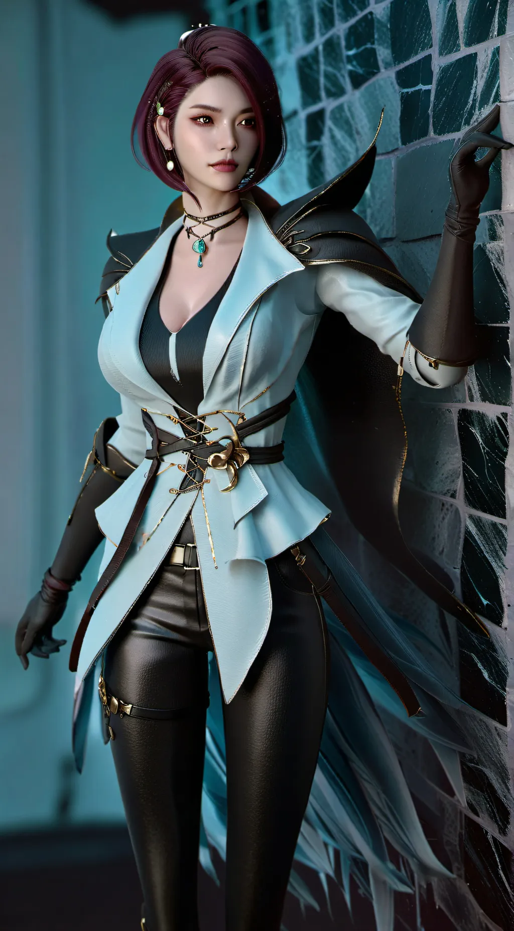 ai character: Beauty background