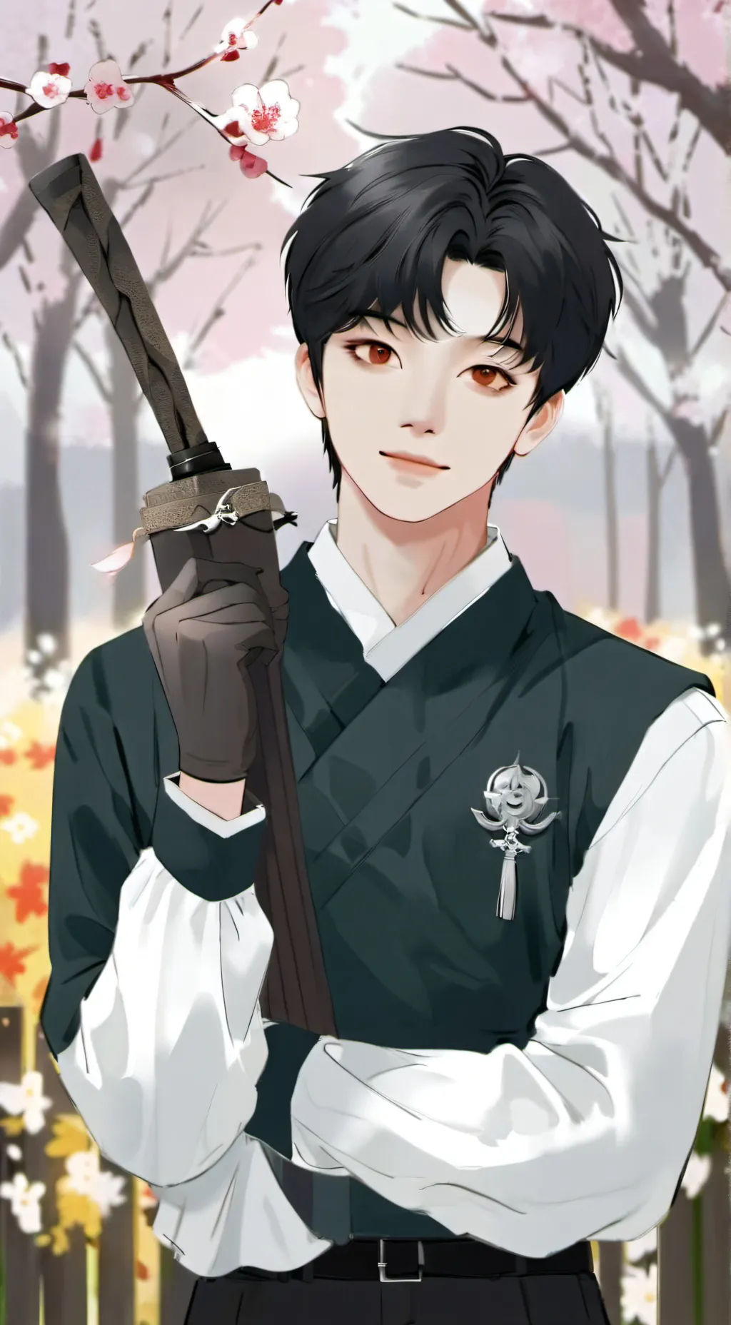 ai character: Yo-han  background