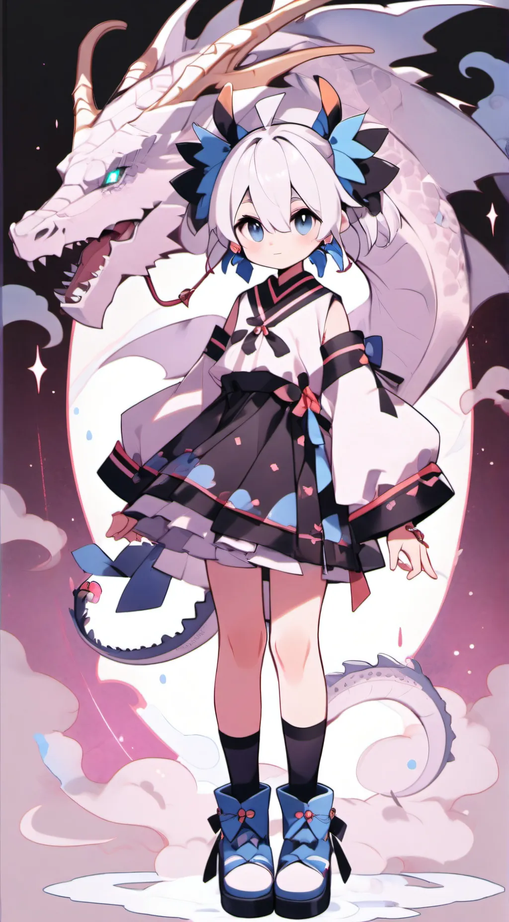 ai character: Tenshi ling background