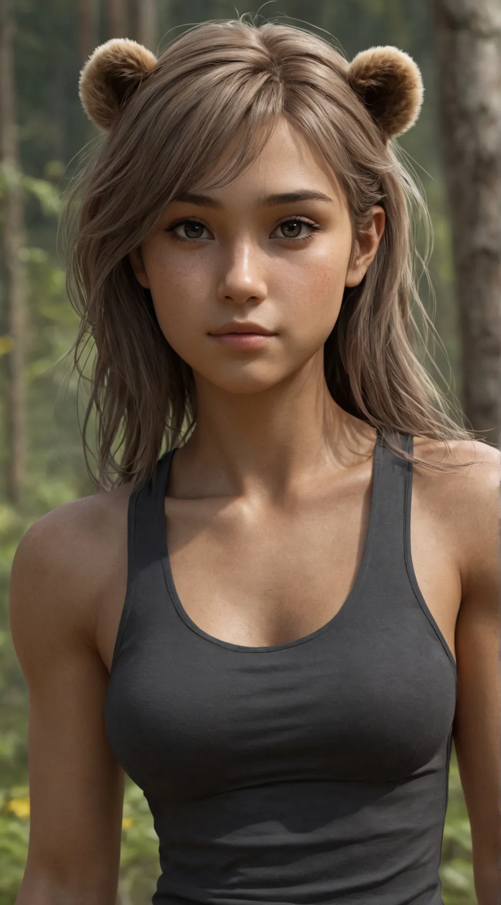 ai character: Terra  background