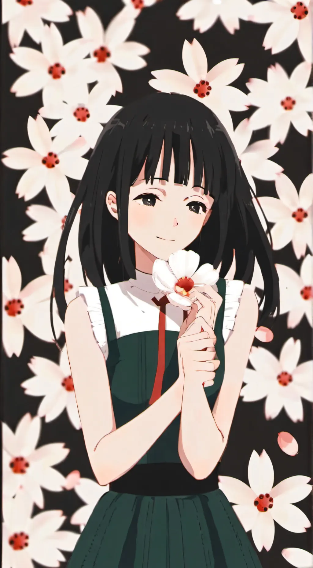 ai character: Muichiro Rooftop background