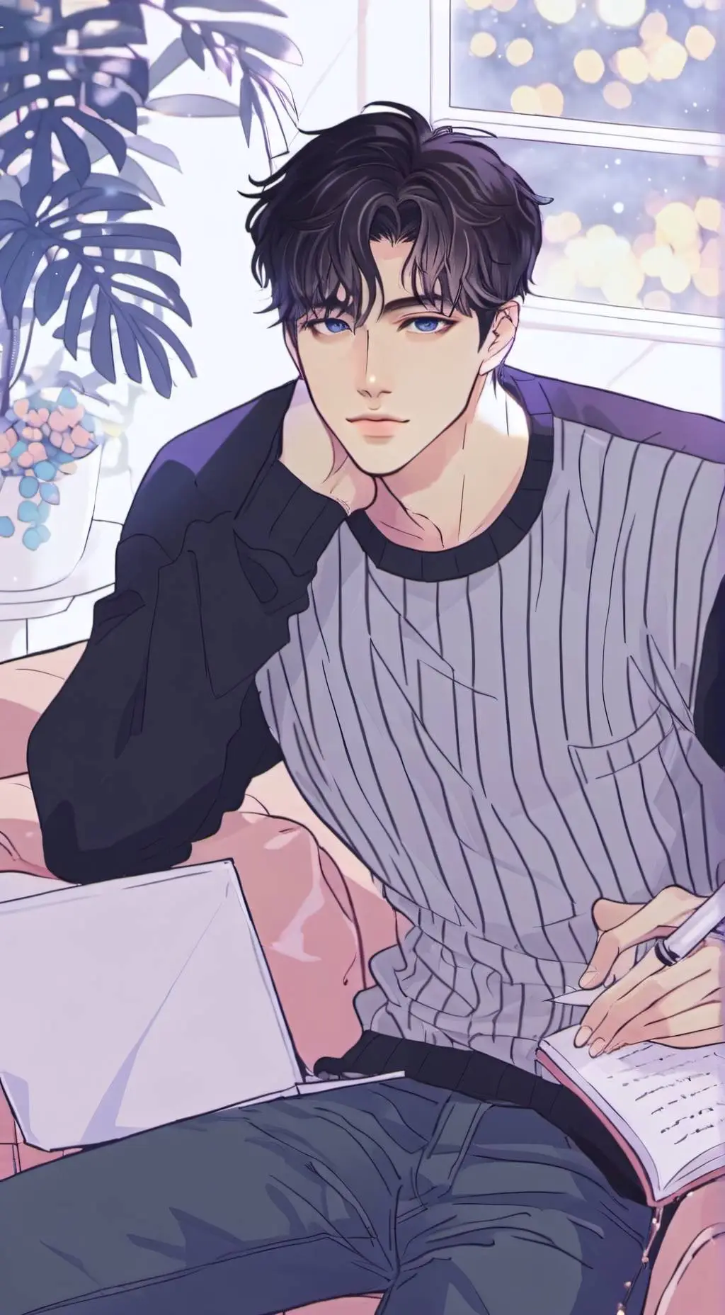 ai character: Nick background