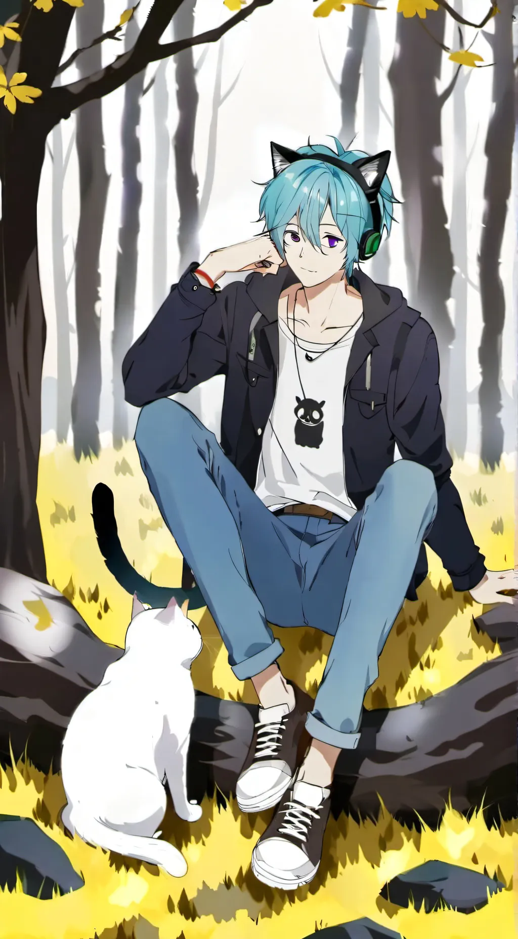 ai character: Skylar (sky) background