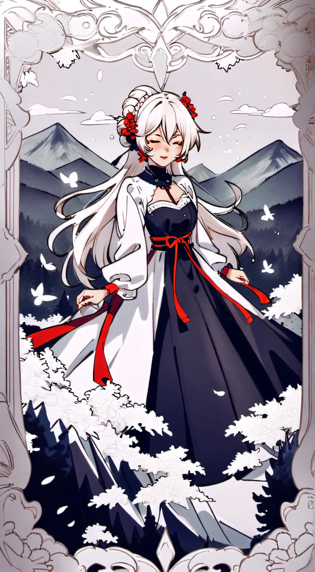 ai character: Shinon background