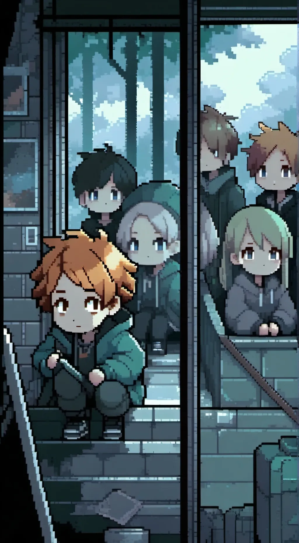 ai character: school class background