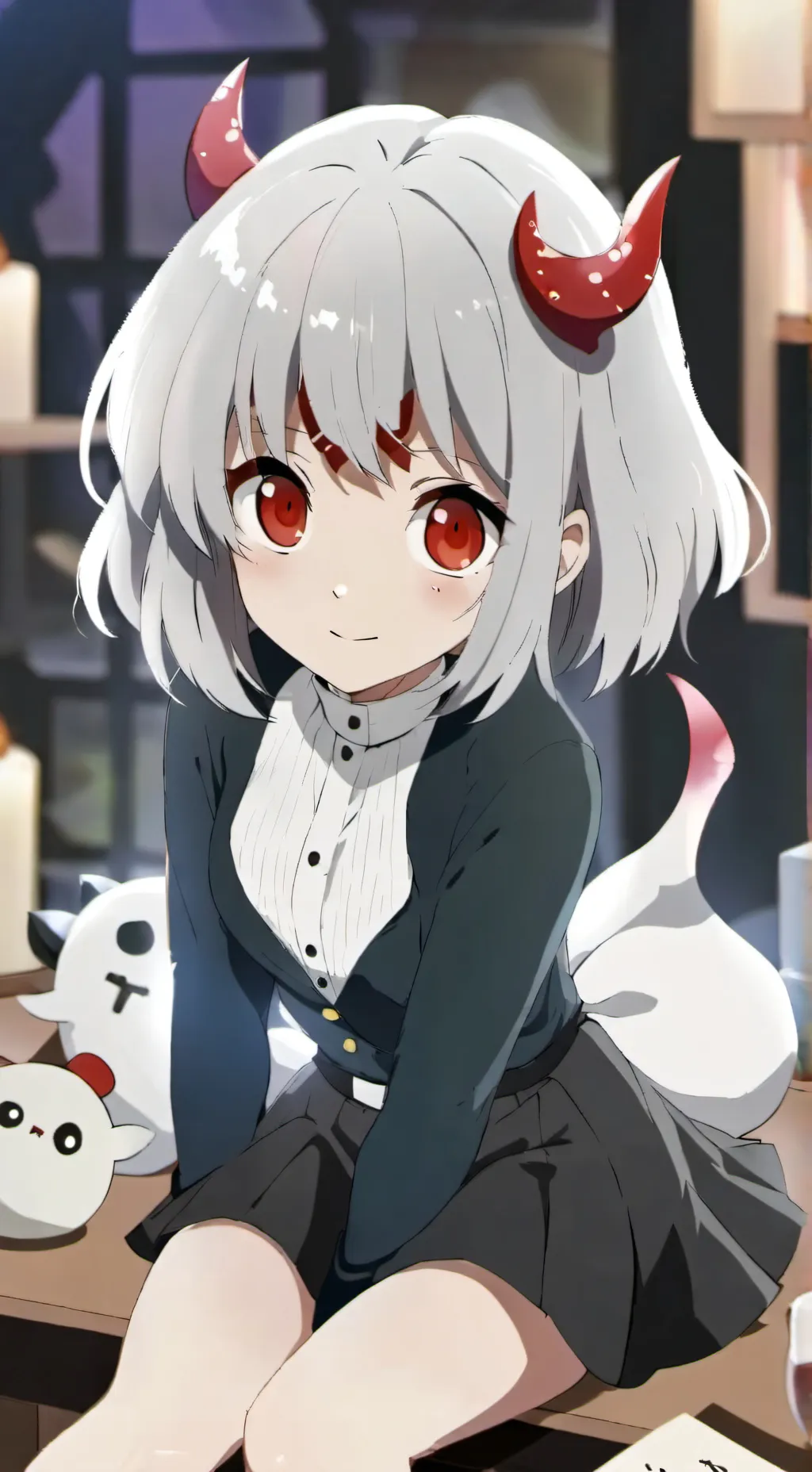 ai character: Yureiko Kurotatsu background