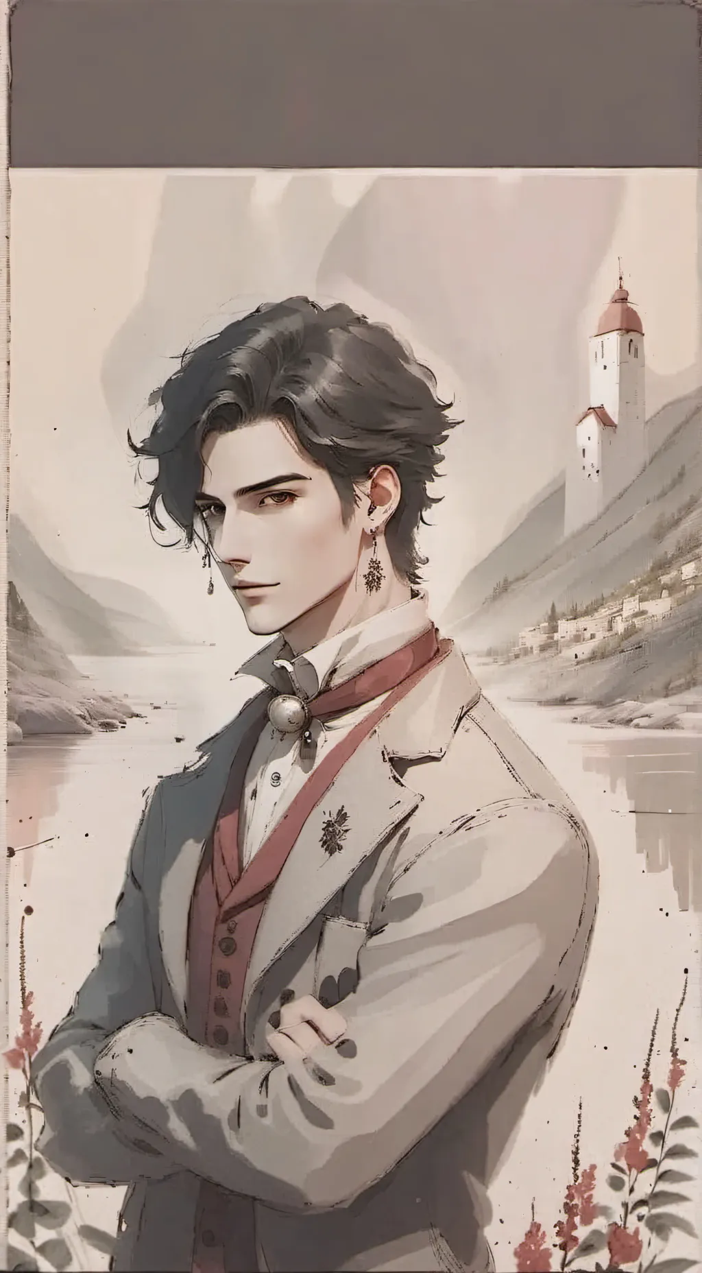 ai character: luca background