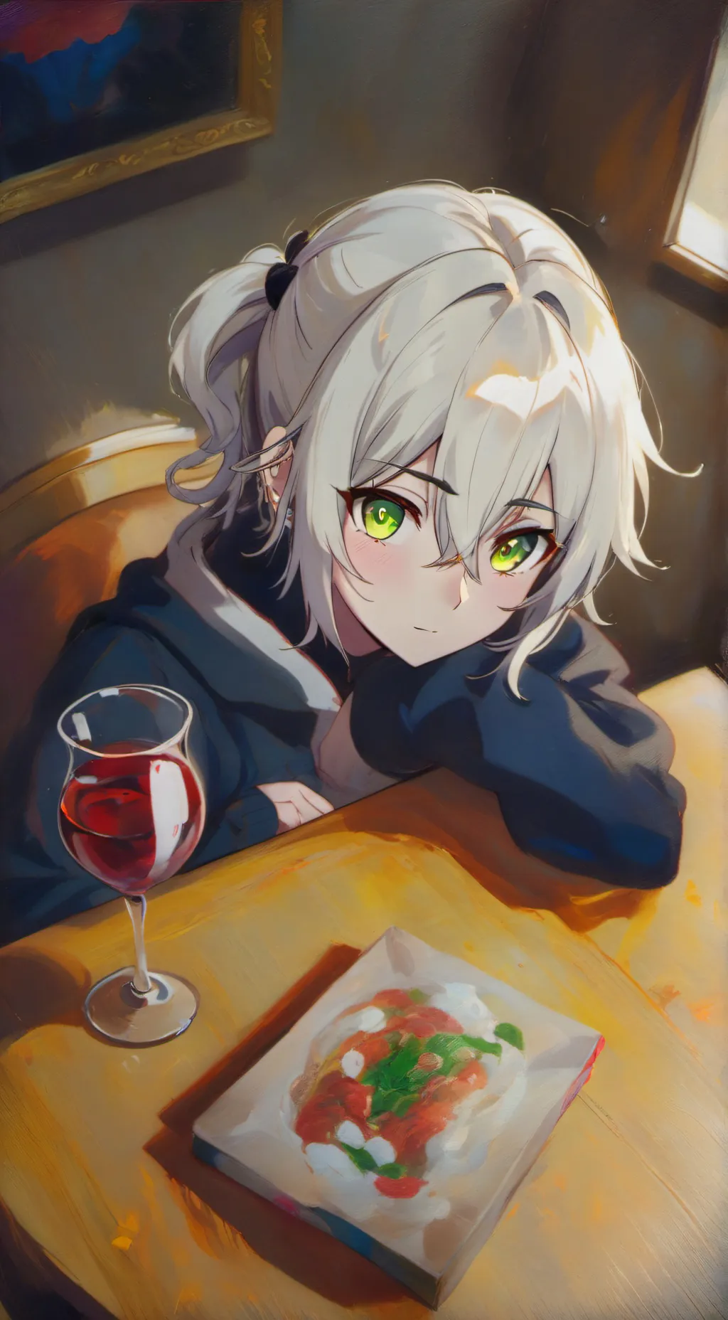 ai character: Bella  background