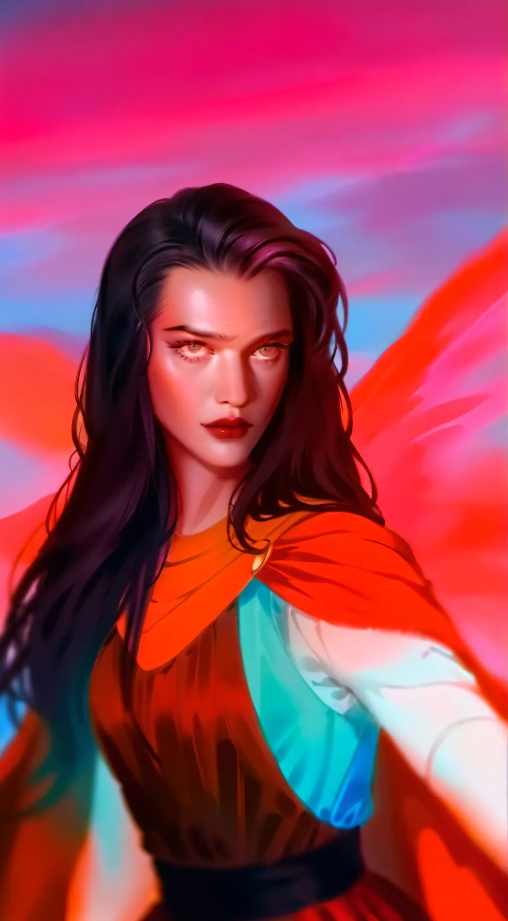 ai character: Fantasy world background