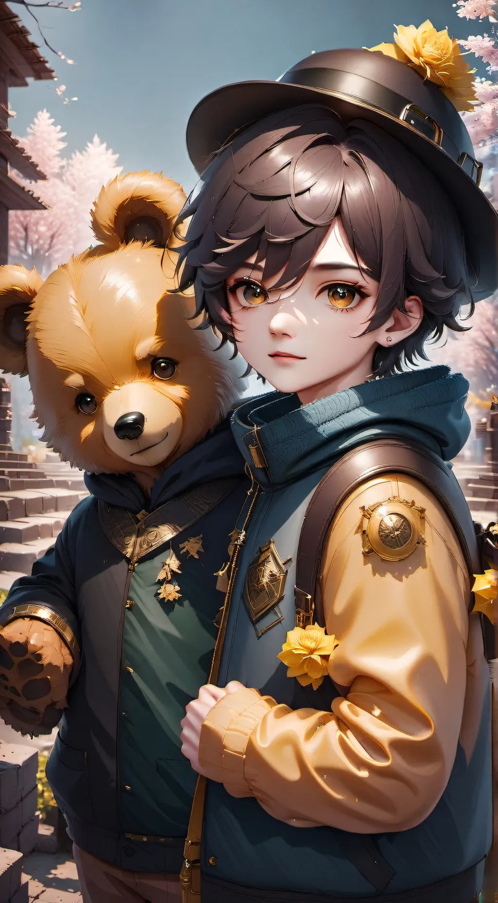 ai character: chris afton  background