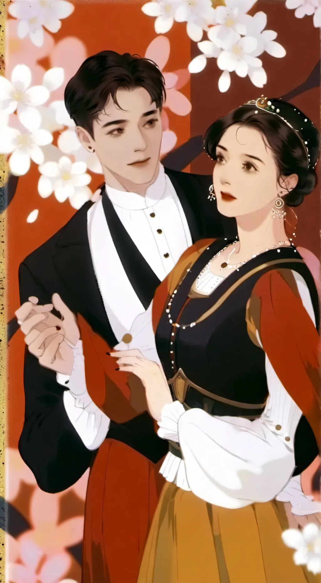 ai character: James & niki background