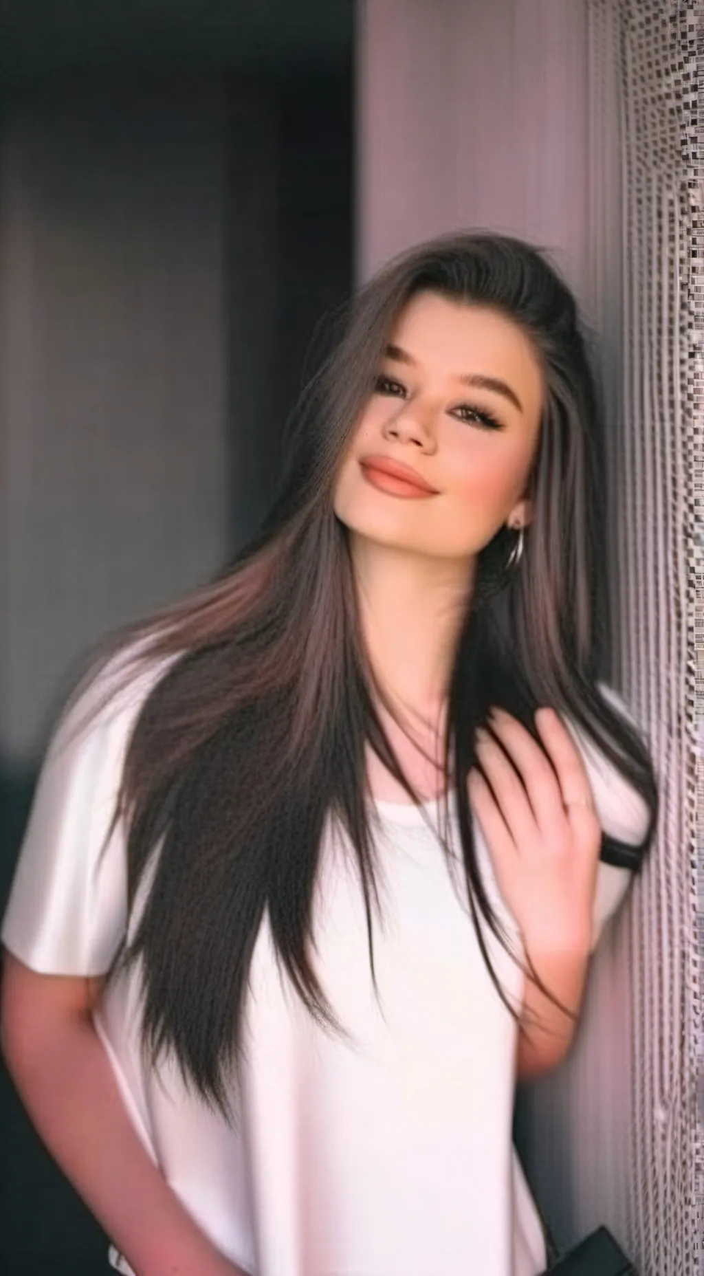 ai character: Brooke Monk  background