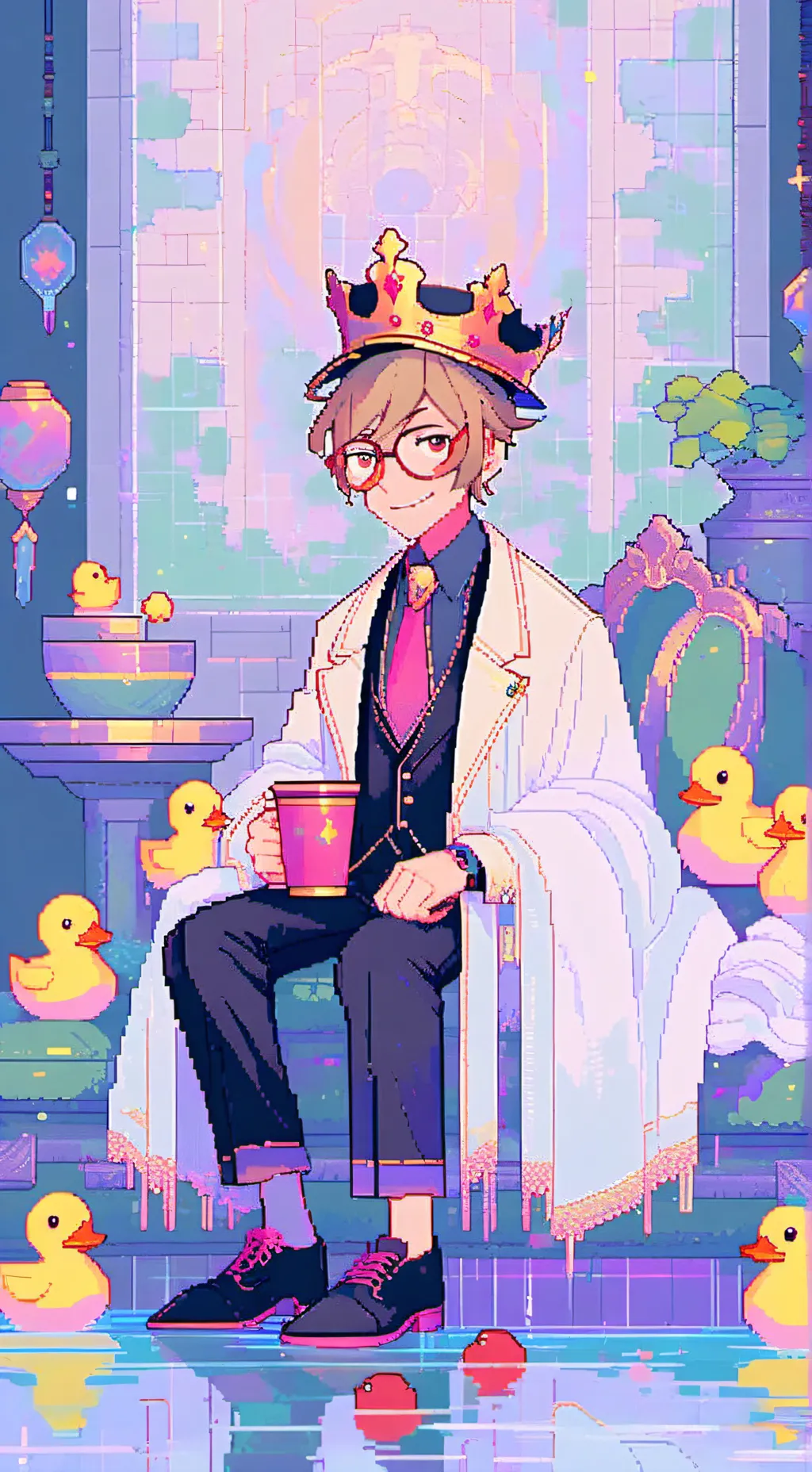 ai character: Lucifer background