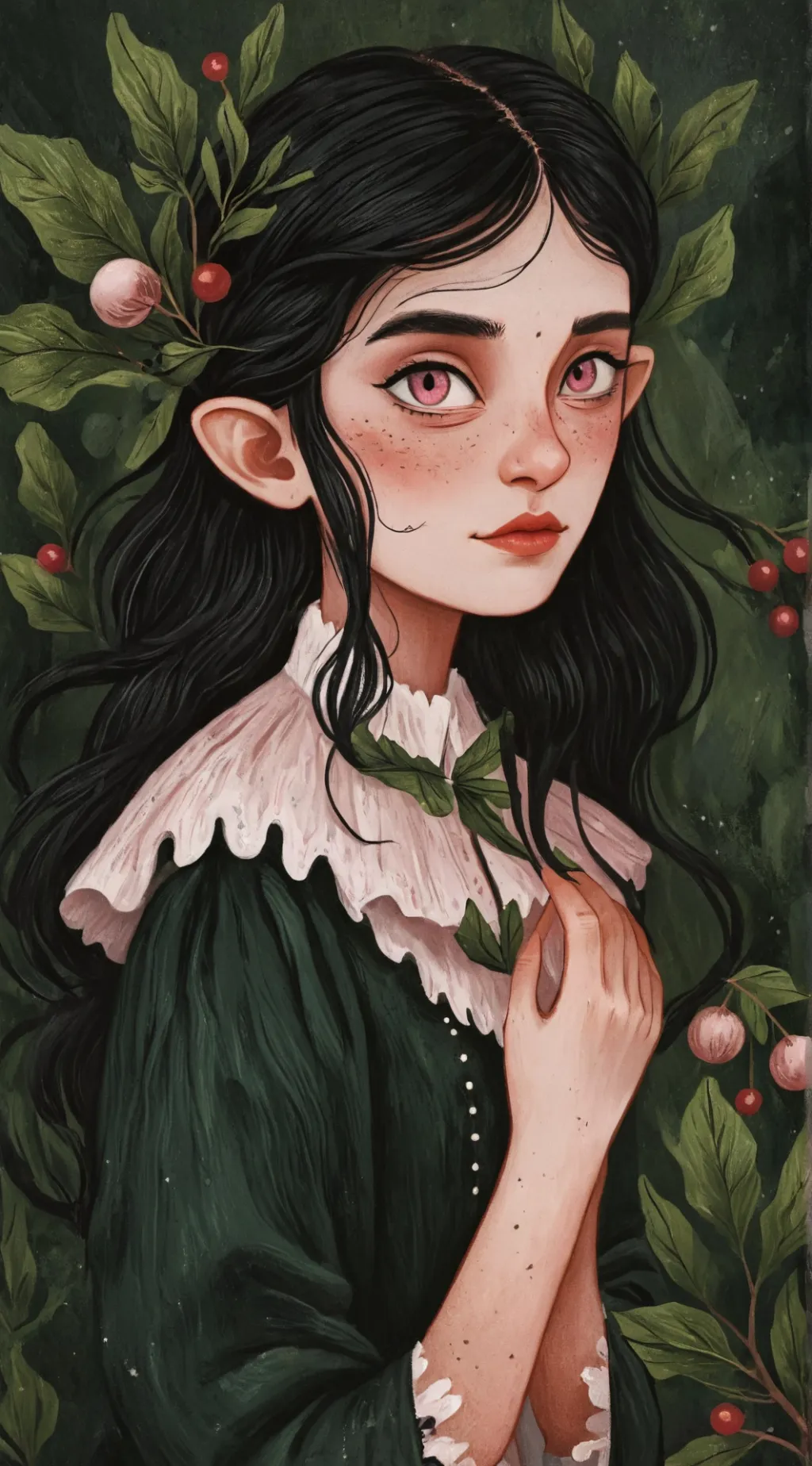 ai character: Amuiki  background